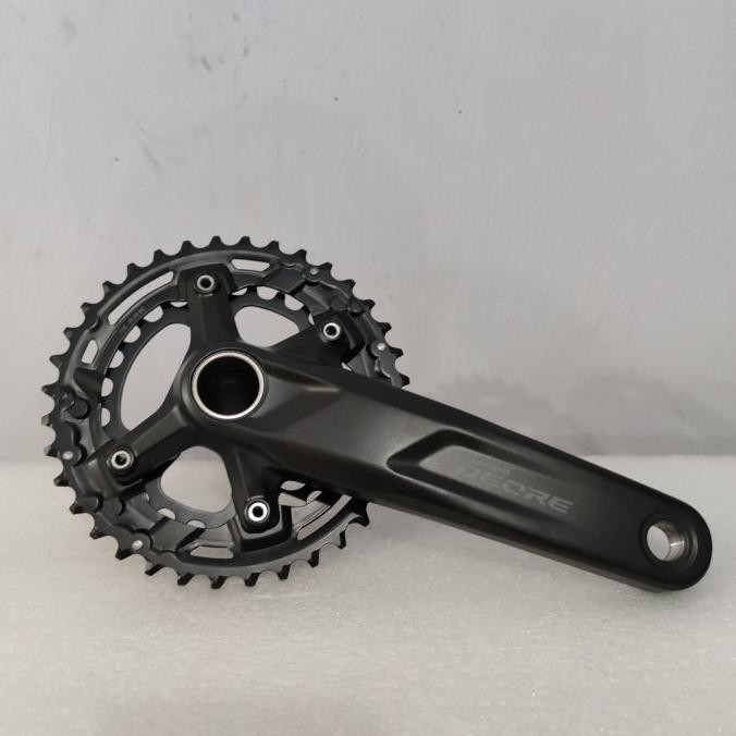 ] Crank Set Shimano Deore M5100 Dobel Chainring 26 36 T Sepeda MTB