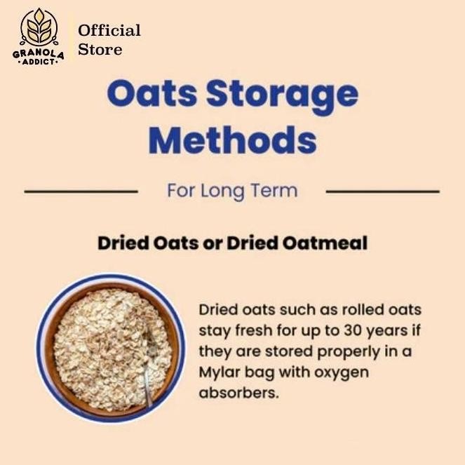 

GRANOLA ADDICT - PAKET ROLLED OAT 1KG + CHIA SEED 250G