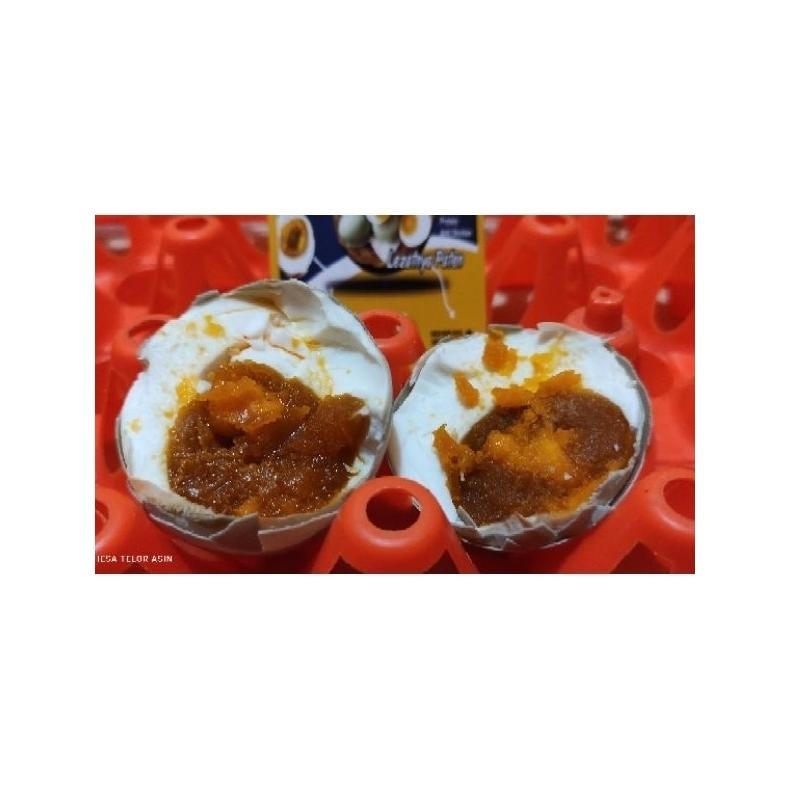 

Ow42 Telur Asin Omega/Masir(Min 10 Butir)Telur Bebek Asli100%