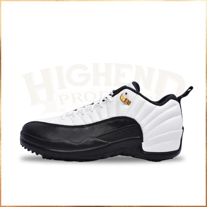 // Sepatu Golf Air Jordan Retro 12 Taxi Mens 100% Original Dh4120-100