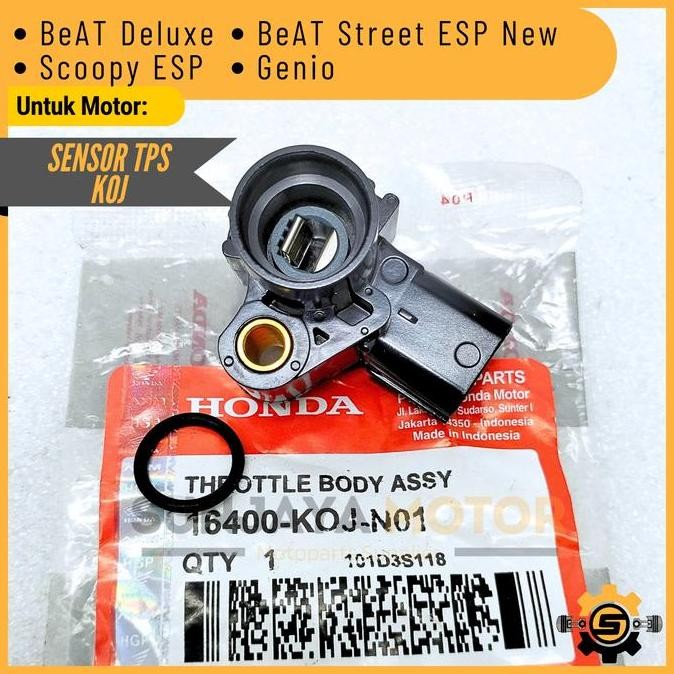 SENSOR TPS ORIGINAL HONDA KOJ K0J BEAT DELUXE SCOOPY ESP GENIO BEAT STREET NEW ASLI ORI AHM ORIGINAL