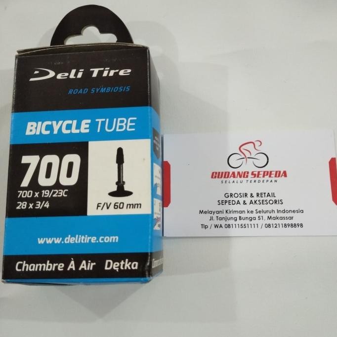 """] BAN DALAM FIXIE DELI TIRE 700 X 23c sepeda