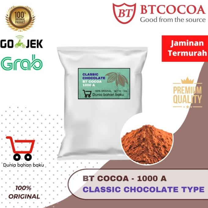 

BARU BT COCOA JAVA CLASSIC POWDER BT 1000 A 1 KG COKLAT ASLI