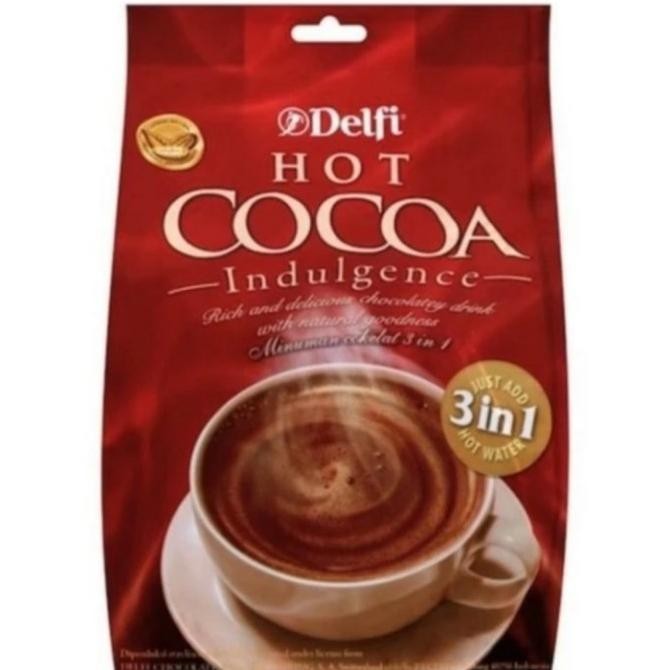 

BARU DELFI HOT COCOA INDULGENCE ISI 20S 500 GR COKLAT BUBUK