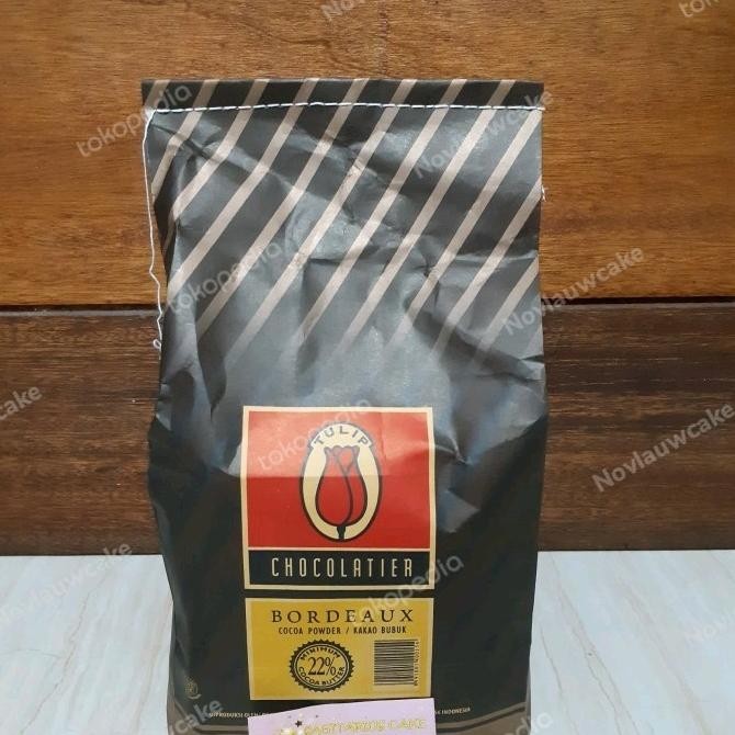 

BARU TULIP COCOA POWDER CHOCOLATE BORDEAUX REPACK 250GR /TULIP COKLAT BUBUK