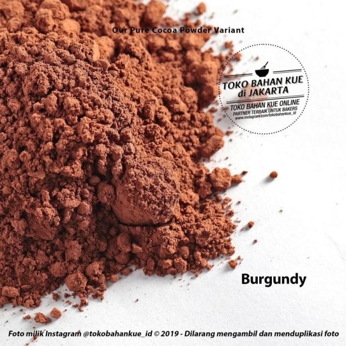 

BARU COKELAT BUBUK TULIP BURGUNDY PURE LIGHT COCOA POWDER COKLAT TULIP 1 KG