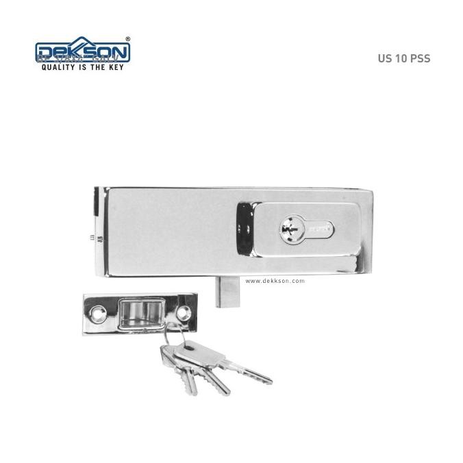 Dekkson Kunci Pintu Kaca US 10 PSS