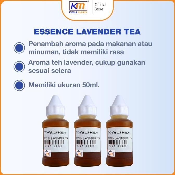 

Terbaru Essence Makanan Minuman Tova Flavor Lavender Tea 50Ml