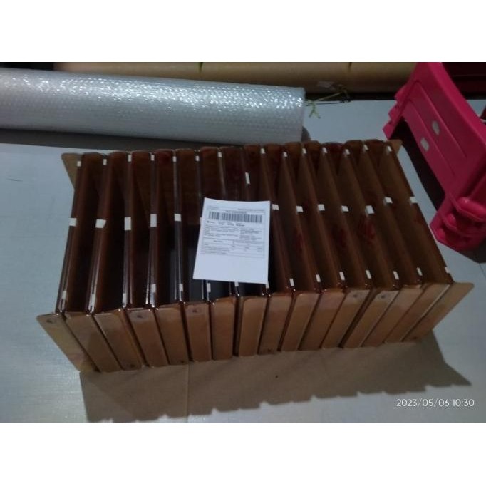 

ready Akrilik Tempat QRIS Stand QR Code Barcode Meja Kasir Acrylic Holder A5 murah