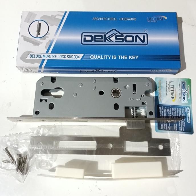 PROMO Dalaman kunci Dekson MTS dks 8485 IL sss sus 304 / Mortice lock body