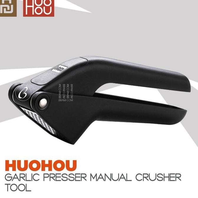 Diskon HUOHOU Kitchen Garlic Presser Manual Garlic Crusher