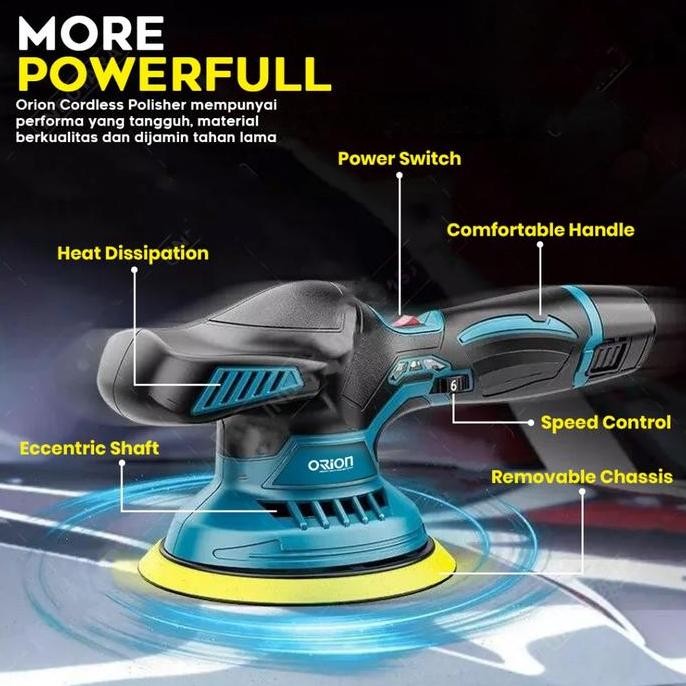 Mesin Poles Mobil Mesin Poles mobil Mesin Polisher Cordless Polisher Machine Polisher 5inch Eccentri