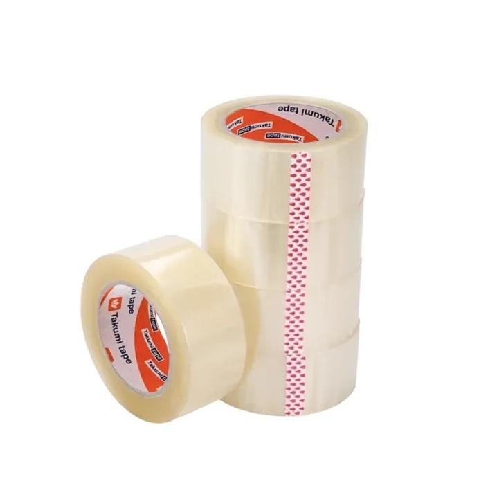 

D-54 Termurah Lakban Bening Tape 45Mm X 90 Yard Kuat Dan Lengket