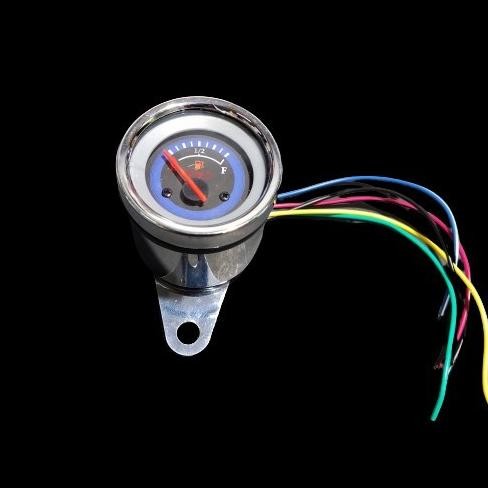 SPEEDOMETER FUEL METER AMPERE BENSIN HITAM VARIASI FUELMETER