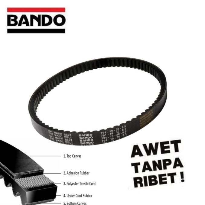VBELT BEAT POP SCOOPY ESP K44 ORIGINAL BANDO