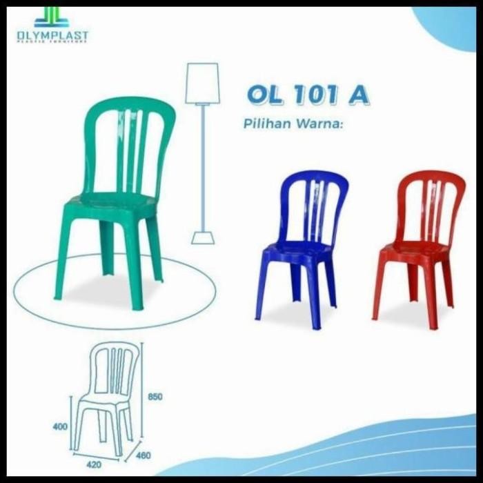 Kursi plastik 101 Kursi Makan Kursi Teras Kursi 101 Olymplast Kursi