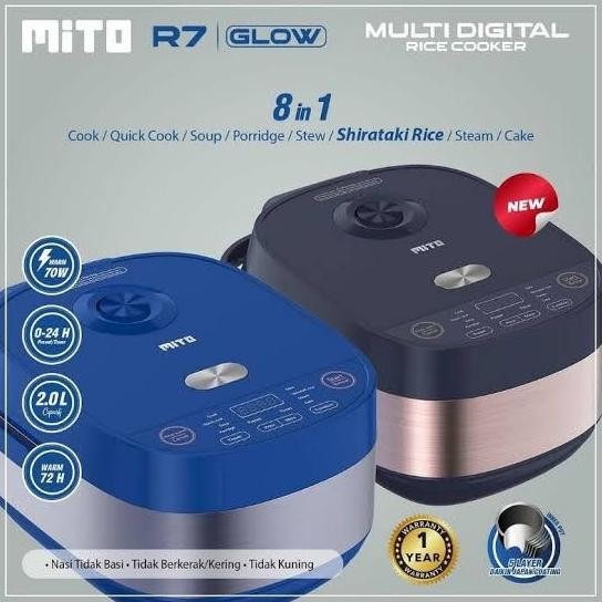 Sale Multi Digital Rice Cooker Mito R7 8 In 1/Mitochiba R7