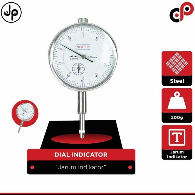 Dial Indicator 0 - 30Mm | Dial Gauge | Jarum Indikator Co
