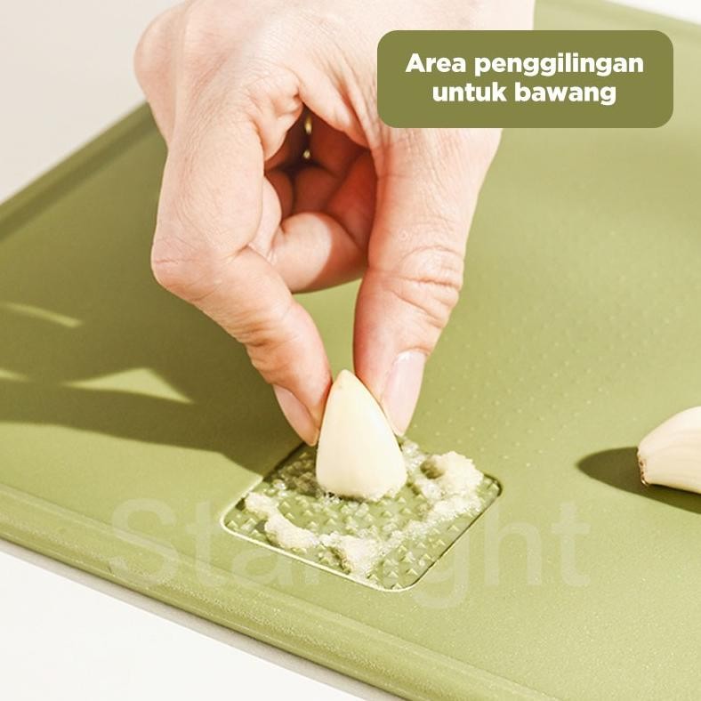 Talenan Set 3pcs Alas Potong Chopping Board Talenan Set Anti Slip HMB142