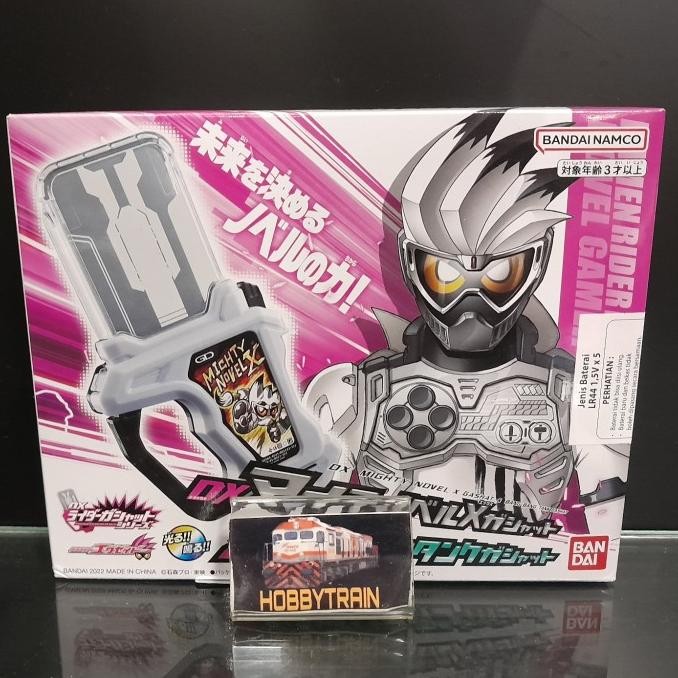 DX MIGHTY NOVEL X GASHAT & BANG BANG TANK GASHAT