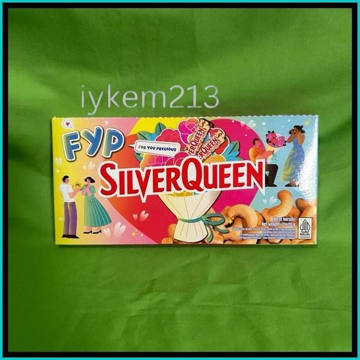 

SILVERQUEEN CASHEW ISI 2PC X 55GR KEMASAN BARU MENARIK