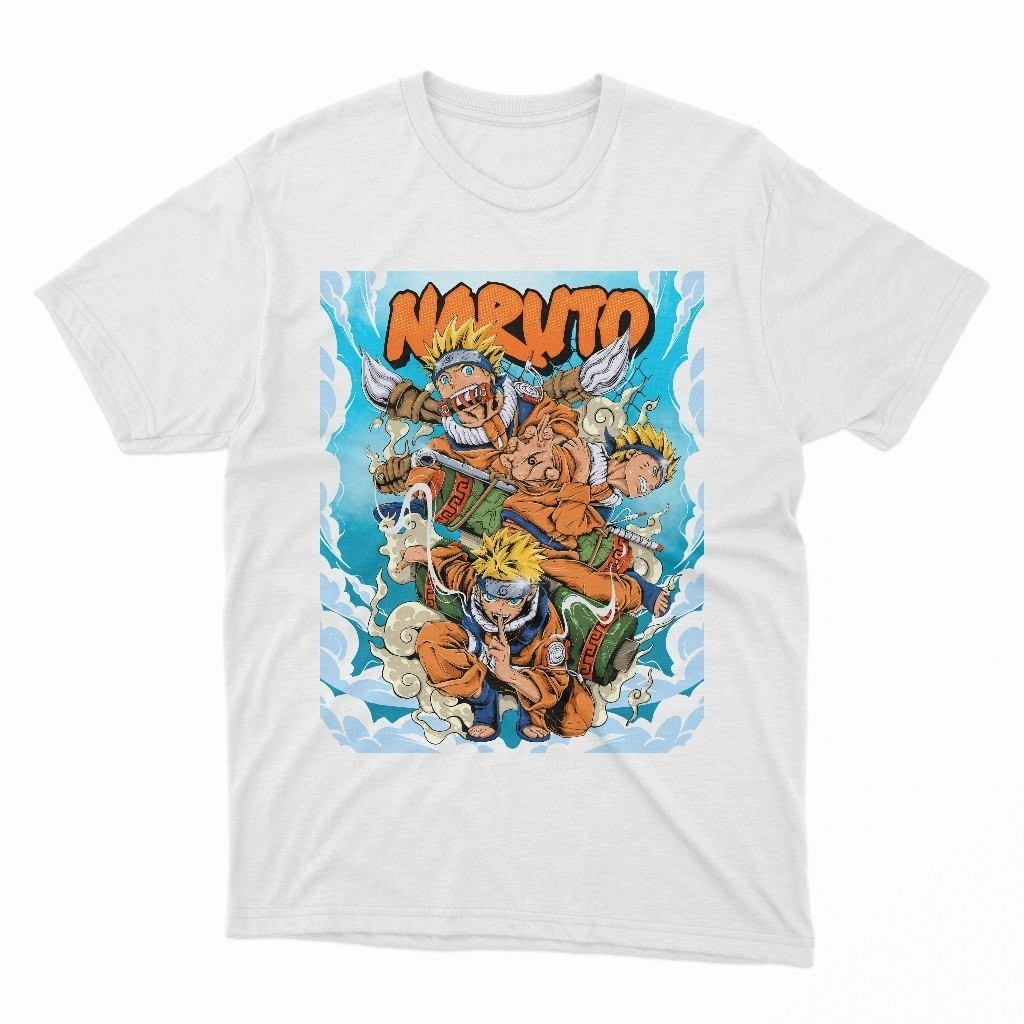[ BIG SALE ] KAOS  DEWASA Naruto Anime Manga T-Shirt