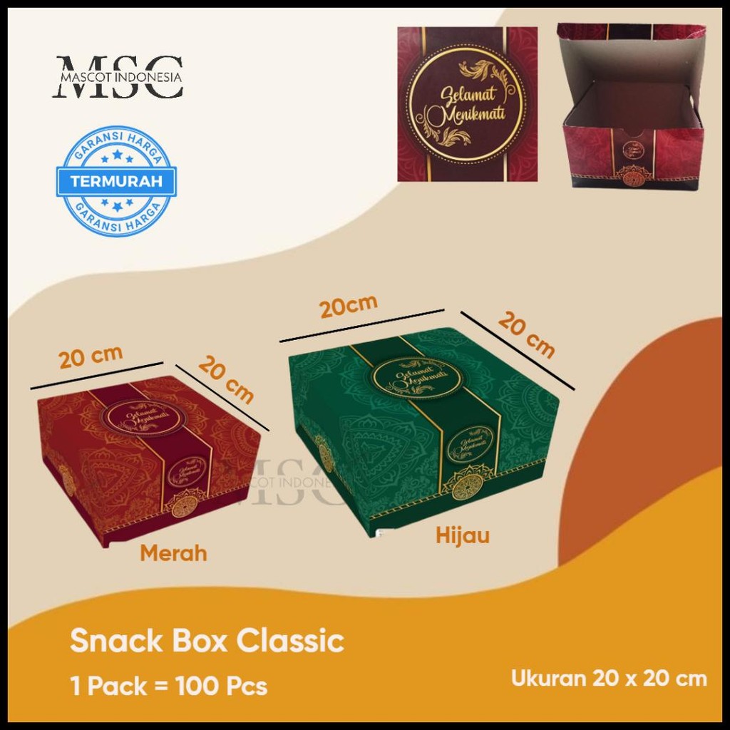 

Ready Dus Katering | Dus Nasi | Dus Snack | Snack Box Classic Cap Olin Healthy Packaging Uk 20X20 {Terlaris|Best Seller}