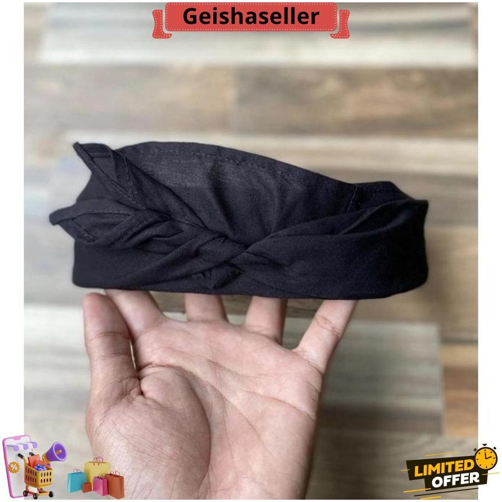 Udeng Bali Hitam Polos Terlaris