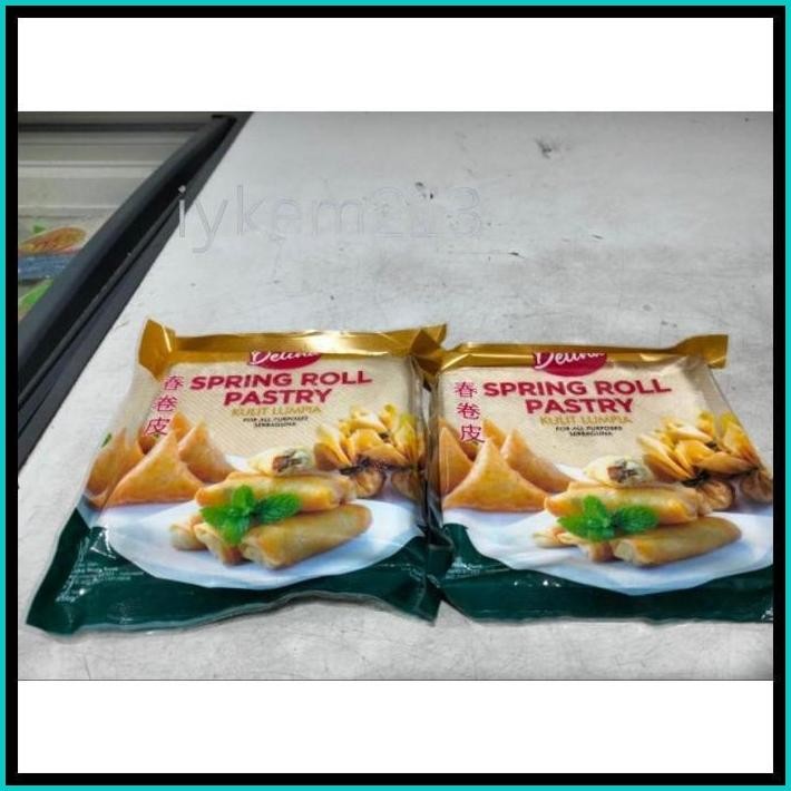 

DELINA SPRING ROLL PASTRY KULIT LUMPIA 250 GR