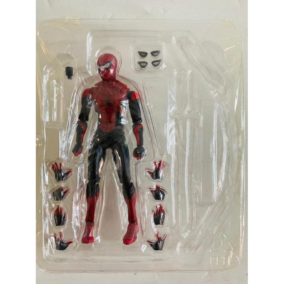 FIGURE SHF SPIDERMAN FAR FROM HOME SPIDER MAN UPGRADE SUIT