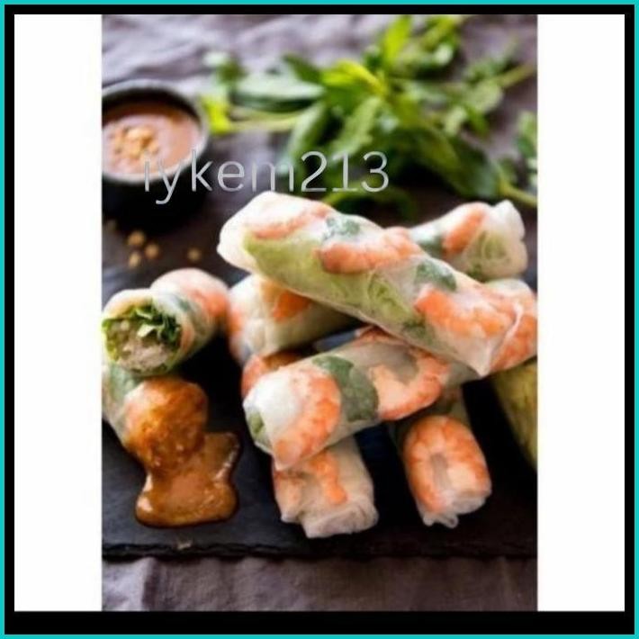 

KULIT LUMPIA VIETNAM,RICE PAPER,HIASAN KUE BENING,REPACK 5 LEMBAR