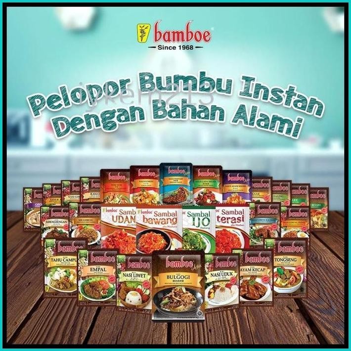 

BAMBOE MASAKAN ASIA BUMBU MASAK INSTAN ALL VARIAN