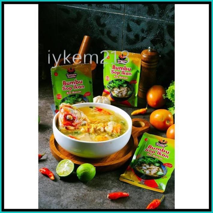 

BUMBU SOP IKAN BATAM PREMIUM DENGAN KALDU IKAN ASLI MERK TOMYAM FAMILY