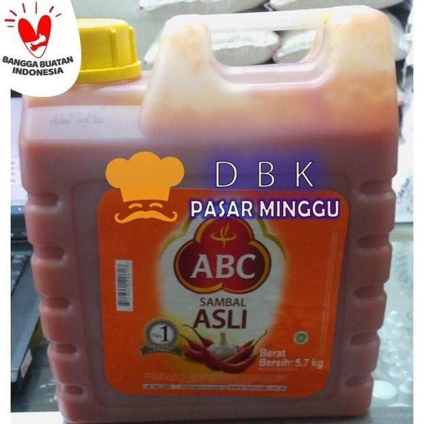 

Sale Abc Sambal 5,7Kg Chili Sauce