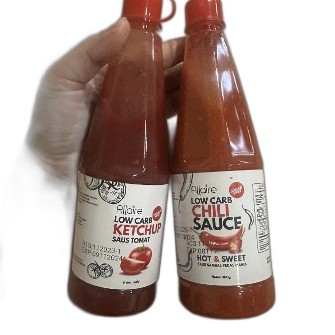 

Sale Bundling Saos Diet Keto Sambal Dan Tomat Sugarfree Low Carb Lowcalorie