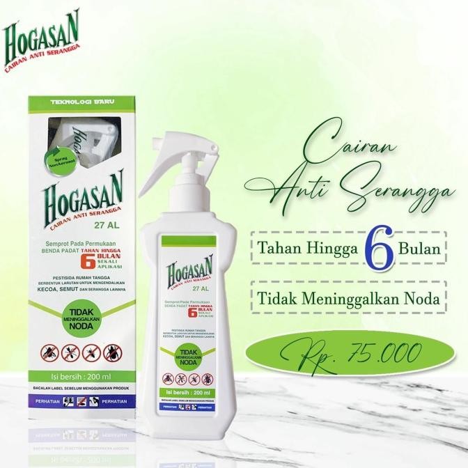 HOGASAN 200ml Spray Anti Serangga Rayap Kecoa Kutu Semut Insektisida