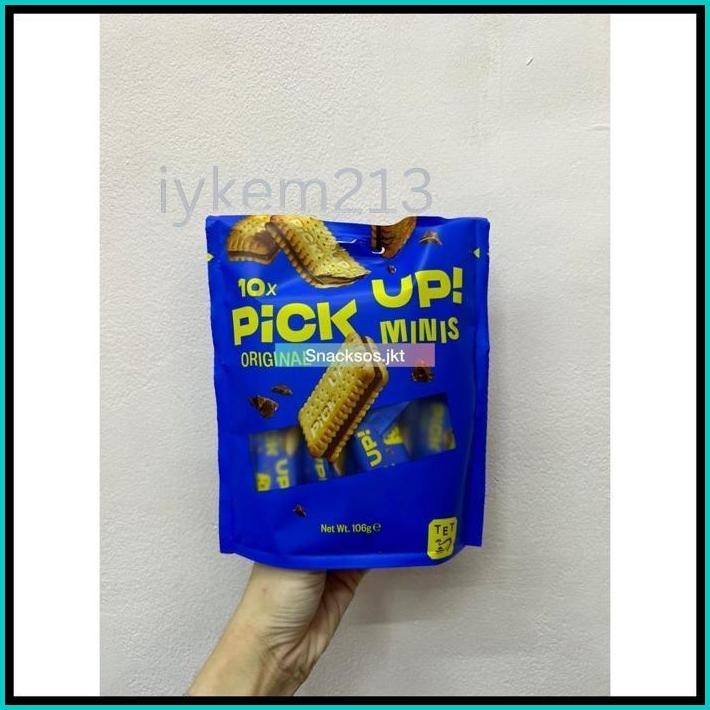

PICKUP ORIGINAL / PICK UP CHOCOLATE & MILK BISCUIT SANDWICH- PICKUP! MINIS