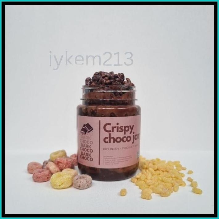 

CRISPY CHOCO JAR LUMER (WITH PREMIUM FROOT LOOPS!) SNACKTOK VIRAL COKELAT CEMILAN CRUNCHY IN JAR MATCHA DARK WHITE CHOCO TARO RED VELVET BUBBLE GUM TIRAMISU KARAMEL COOKIES AND CREAM CAPPUCINO