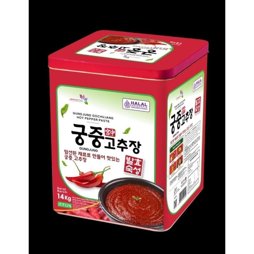 

Sale Go Chu Jang 14 Kg Halal Gungjung Gochujang Hot Pepper Taste 14 Kg / Pasta Cabai Pedas Korea