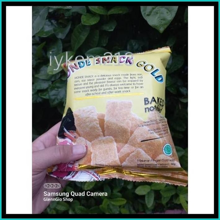

MONDE SNACK GOLD 27 GR
