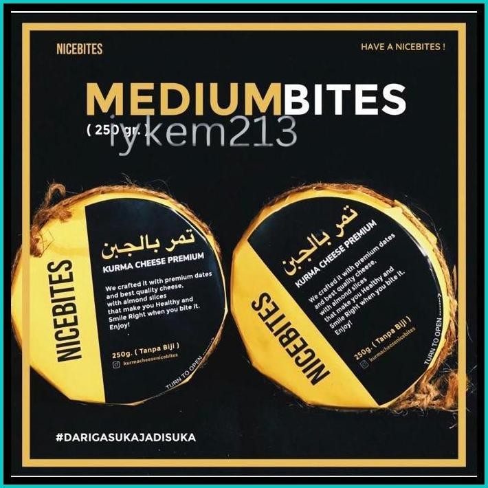 

MEDIUM BITES (250GR) | KURMA CHEESE NICEBITES (KURMA KEJU LEMBUT TANPA BIJI DENGAN TOPPING) CEMILAN VIRAL RAMADHAN / CAMILAN KURMA KEJU