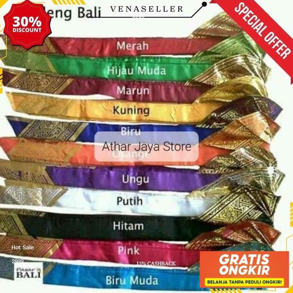 Udeng Bali Jadi / Udeng Bali Instan / Udeng Bali Prada Termurah Banget Original