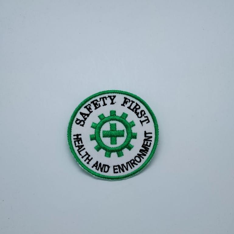 Of14 h-4 Bordir Logo Safety First / Bordir Safety First / Logo Bordir Safety First / Logo Safety Fir