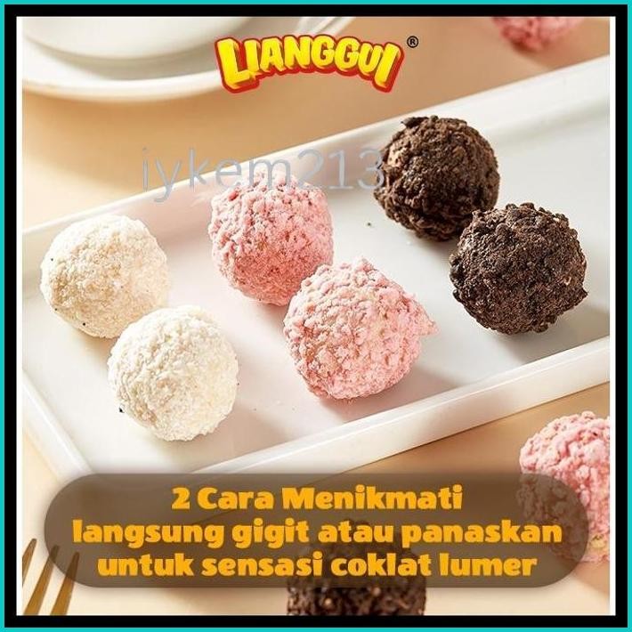 

[HALAL] ENAK SNACK LIANGGUI CRISP BURSTLURRY CHOCO STRAWBERRY COCONUT FLAVOUR CRISP CHOCO WAFER SALUT SNACK WAFER MINI COKLAT BALL ENAK CEMILAN