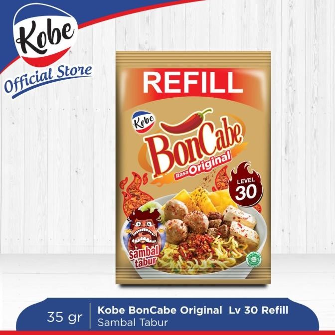 

REFILL BONCABE ORIGINAL 35GR LEVEL 30 SAMBAL TABUR