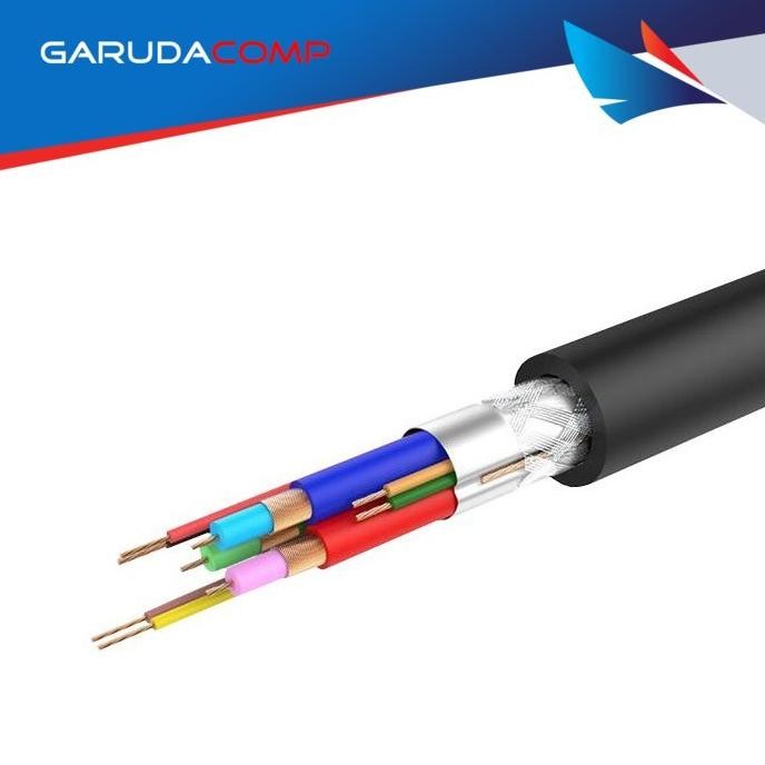 ready stock ILLUPRO Kabel VGA to VGA 15m Kabel VGA PC to Monitor Original Full HD 15 meter