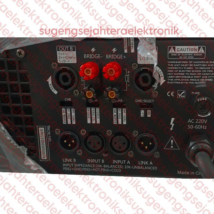 t-56 PJ24 Power Amplifier dBQ F9 - 2 Channel TD Class Original (HARGA SUDAH TERMASUK PACKING MENGGUN