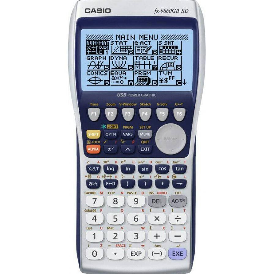 

New Arival hj-77 CASIO FX-9860GIISD - Scientific Kalkulator Hemat Viral