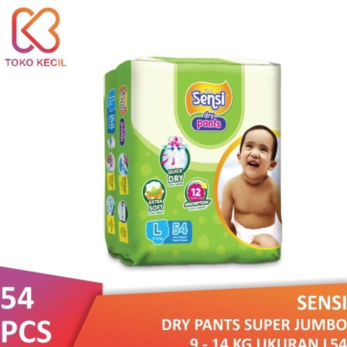 SENSI DRY PANTS SUPER JUMBO L54