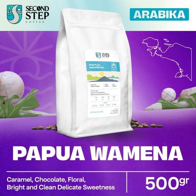 

Sale Kopi Arabika Papua Wamena Arabica Coffee Roast Beans 500Gr Biji Bubuk